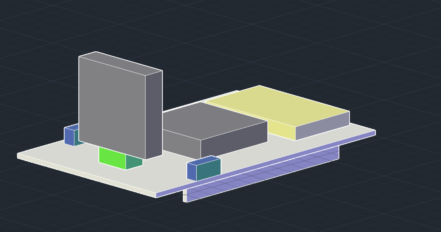 AutoCAD model for Competition Hovercraft